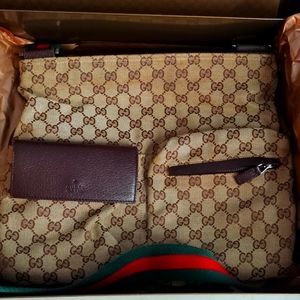 Gucci Monogram Sherry Crossbody bag Style# 169937